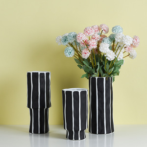<span class=keywords><strong>Vase</strong></span> en céramique <span class=keywords><strong>blanc</strong></span> créatif 2024 <span class=keywords><strong>pour</strong></span> la décoration de vases à fleurs, herbe de la <span class=keywords><strong>pampa</strong></span>, décoration intérieure - Product Image 2