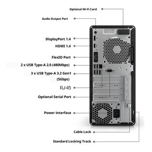 คอมพิวเตอร์เพื่อการพาณิชย์ของแท้ Intel Core I3/i5/i7 13th 16GB RAM 512G SSD RTX3050-6G HPS Elite Tower 480G9คอมพิวเตอร์เดสก์ท็อป - Product Image 6
