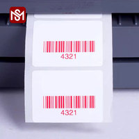 Ruban de résine cirée original coloré personnalisé compatible avec l'imprimante de cartes Zebra OKI Stylus Guodi 30*100m, étiquettes de transfert thermique