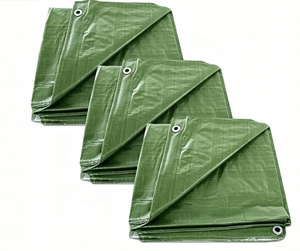Bâche en PE résistante aux intempéries, <span class=keywords><strong>toile</strong></span> en polyéthylène imperméable pour couverture industrielle - Product Image 2