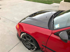 Capot de capot en fibre de carbone 1992 à 1995 Honda Civic EG 3DR Type <span class=keywords><strong>B</strong></span> pour Civic EG 3DR - Product Image 3