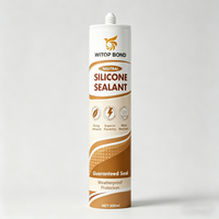 Scellant en silicone neutre transparent pour le collage de verre et de cristal à haute transparence