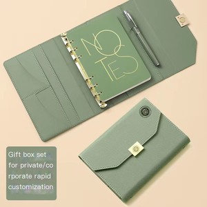 Custom B5 in pelle PU punteggiato non datata con copertina rigida diario settimanale mensile <span class=keywords><strong>Planner</strong></span> <span class=keywords><strong>Notebook</strong></span> con penna rilegato a spirale Organizer - Product Image 5