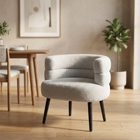 Fauteuils de salon et chaises de salle à manger au design moderne et luxueux, avec éponge haute densité, pour magasins, hôtels et restaurants