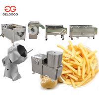 Planta de Procesamiento Semiautomática a Pequeña Escala para Hojuelas de Patata Congelada y Línea de Producción de Papas Fritas en Venta
