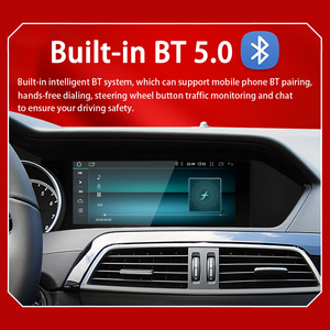 Tableau de bord numérique GPS 8,8 pouces 64 Go pour lecteur multimédia radio de voiture Mercedes-Benz Classe C W204 avec CarPlay sans fil - Product Image 5