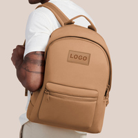 Sac à dos de voyage unisexe personnalisé, nouveau design, sac de sport, sac à dos décontracté, grand sac à dos en néoprène imperméable avec doublure en nylon