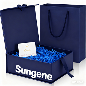 Boîte cadeau et sac de transport noir mat personnalisables en gros avec logo, couleur et taille - Emballage de marque pour flacons de parfum - Product Image 1