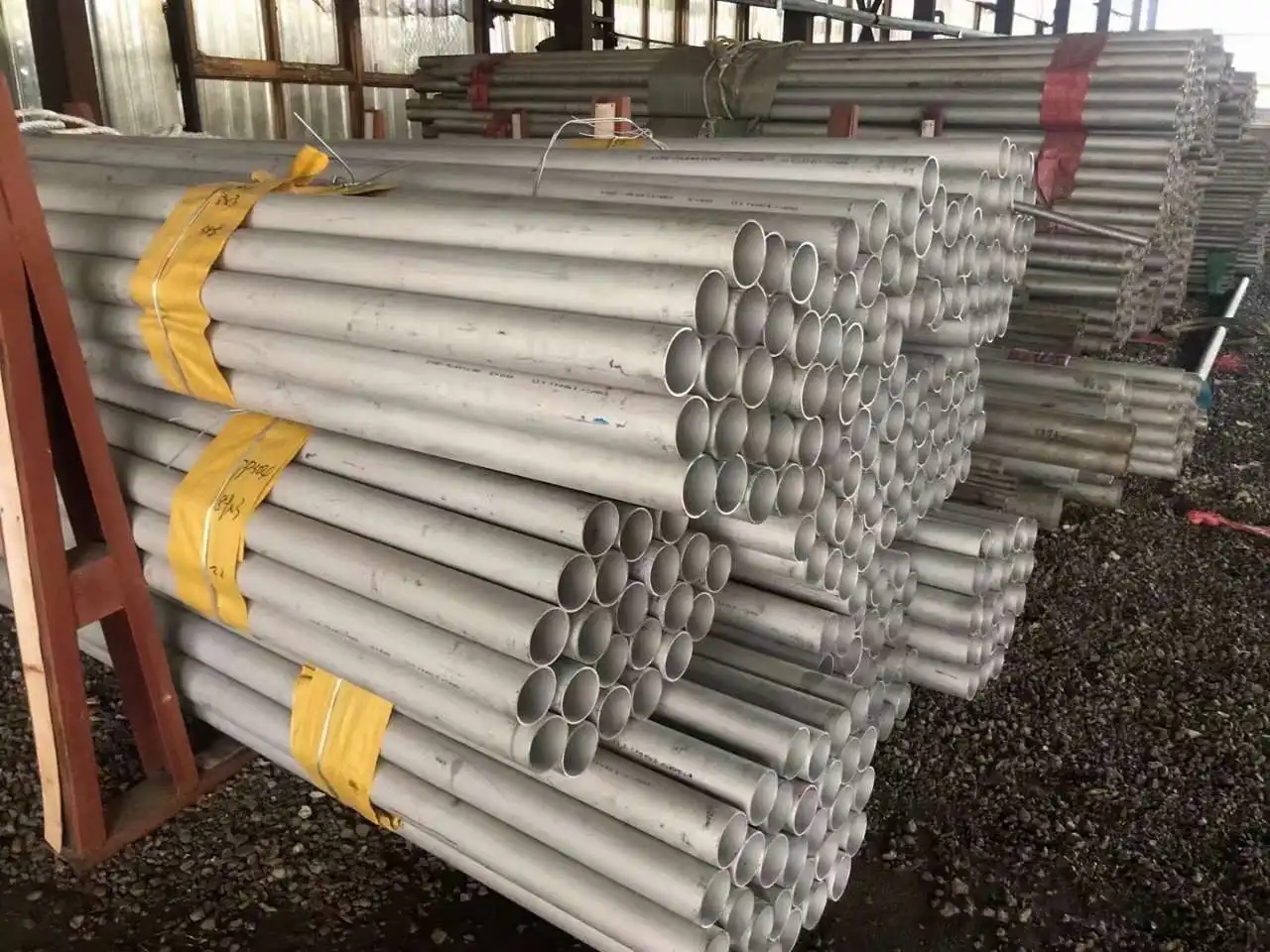 Tube Pipe Stainless Steel A316 304 Welded Seamless Decorative 3 Inch AISI ASTM A316 25.4mm Diameter Industry Round BA 300 Series