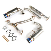 Embout d'échappement avec kit d'échappement de performance Carback Bake Blue pour Toyota BRZ/FR-S/86 2013-2021 et Toyota FRS BRZ 2012 et plus