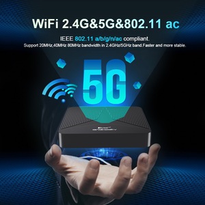 TV98 ATV <span class=keywords><strong>Amlogic</strong></span> <span class=keywords><strong>S905D</strong></span> Quad Core 4K Smart TV Box Android 10/11 WiFi de Doble Banda para RJ45 Reproductor Multimedia de 12 Meses Set-Top Box - Product Image 3