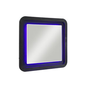 Black and White 5PC Queen <b>Convertible</b> Wood Modern Bedroom Set - Product Image 5