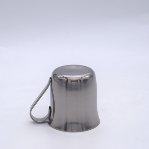 <span class=keywords><strong>Taza</strong></span> portátil de acero inoxidable sin montura de pared simple, <span class=keywords><strong>taza</strong></span> de agua o té de estilo clásico, vasos de chupito para uso en Bar - Product Image 2