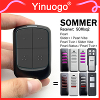 YNG806 pour SOMMER PEARL Vibe 4018 4018V000 TX55-868-4 4019 4019V000 PEARL Twin S10019 868.3MHz porte de Garage télécommande