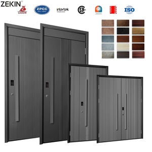High Quality Aluminum Alloy Door Tempered Glass As2047 Certified Entry Luxury Big Door for Villa Other <b>Windows</b> - Product Image 1