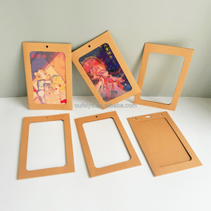 Carte de vœux personnalisée en carton écologique, imperméable et résistante à l'huile, avec poche intégrée et emplacement pour carte de visite - Product Image 1