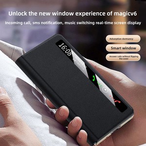 Funda para teléfono móvil Honor MagicV6, soporte con correa de muñeca 2 en 1 con cierre magnético, funda para teléfono móvil con pantalla plegable Honor. - Product Image 2