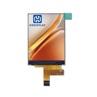 Modul Layar LCD TFT Huaxin 2.0 Inci Resolusi 240*320 Antarmuka RGB MCU SPI Kecerahan Tinggi 800 Cd/m² Layar Tertanam