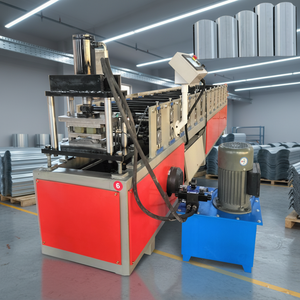 High-Accuracy Motor-Driven Metal Palisade Fencing Roll Forming Machine for Colored Steel Roof <b>Tile</b> Fence Panels New - Product Image 1