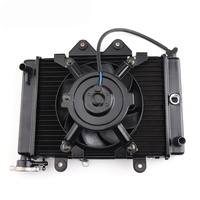 Radiateur à eau avec ventilateur pour ATV, buggy de plage, moto tout-terrain, karting – Fourniture directe usine