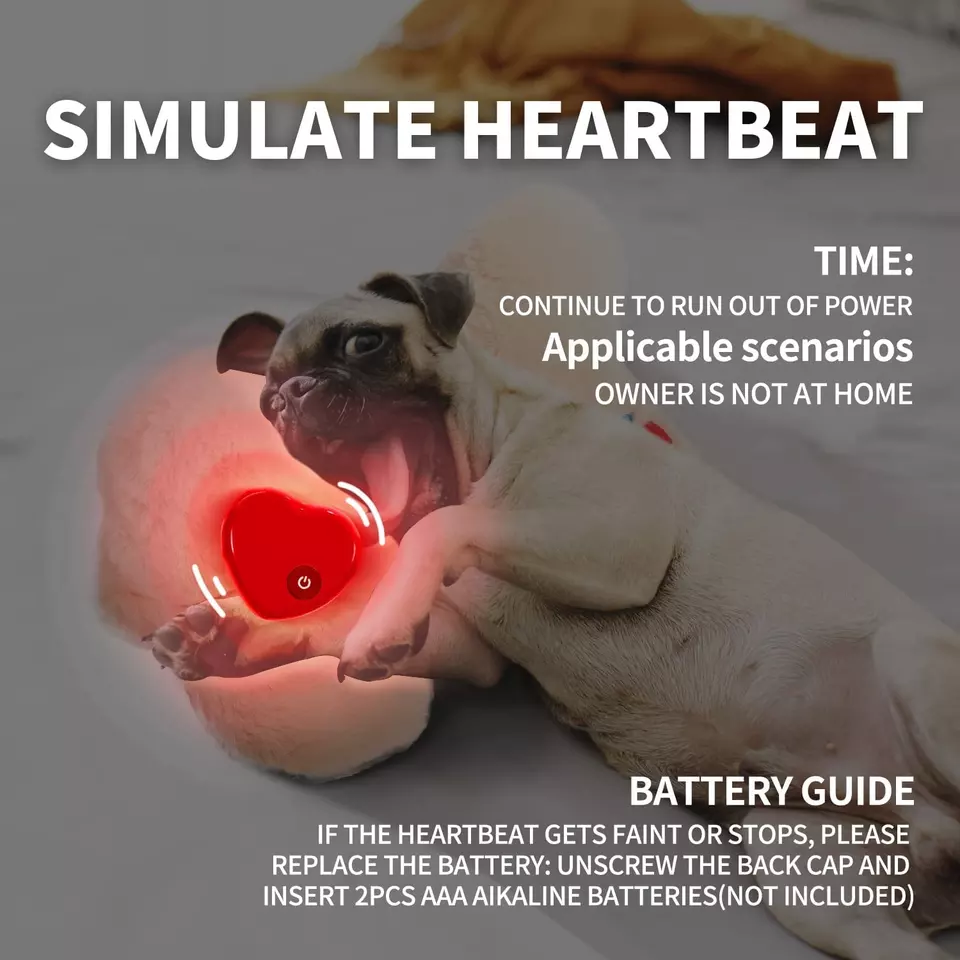 ALL FOR PAWS Heartbeat - Cachorro Para Perros, Alivio De La Ansiedad Y