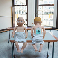 Muñeca de Cuidado Interactivo de Alta Inteligencia para Entrenamiento de Enfermería, Experiencia Práctica, Simulador de Bebé en Ciencias Médicas