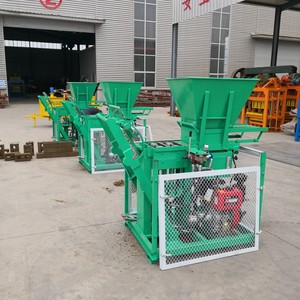Presse manuelle hydraulique écologique HBY1-15 pour la fabrication de briques d'argile / Machine à blocs de terre compressée à vendre - Product Image 5