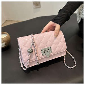 Nuevo bolso de hombro clásico para mujer con una sola correa, estilo elegante y fragante, cierre de botón de poliéster a la moda - Product Image 5