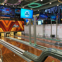 Набор для мини-боулинга Flying на 4 игрока с 2 синтетическими дорожками - Совершенно новый