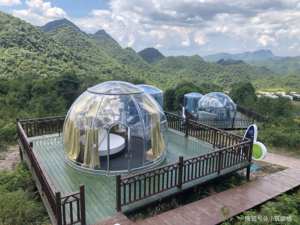 Transparent <span class=keywords><strong>pas</strong></span> <span class=keywords><strong>cher</strong></span> 6-8 personnes <span class=keywords><strong>tente</strong></span> à bulles géodésique gonflable clair dôme <span class=keywords><strong>tente</strong></span> pour Glamping Igloo <span class=keywords><strong>tente</strong></span> Resort <span class=keywords><strong>bulle</strong></span> pliable dôme - Product Image 6