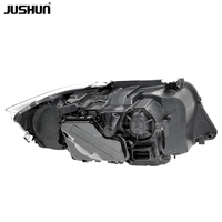 Alimentation ponctuelle nouveau 2005-2012 pour BMW série 3 E90 ensemble de phares 12V pièces automobiles avec deux lentilles LED blanches et jaunes 8000K