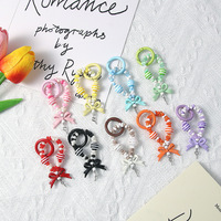 Kawaii Waterproof Luxury Plastic Electronic Key Finder with Alloy Metal Buckle Colorful Beads Bowknot