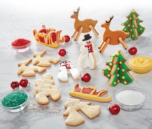 Thép không gỉ 3D <span class=keywords><strong>Cookie</strong></span> Máy cắt Giáng sinh <span class=keywords><strong>Cookie</strong></span> bánh quy khuôn máy cắt tái sử dụng Xmas cây nướng khuôn giấy nến nấu ăn công cụ - Product Image 3