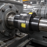 Accouplement à mâchoires en acier flexible avec accouplement araignée Lovejoy pour pompes hydrauliques, personnalisable OEM pour imprimeries