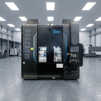 Rectificadora vertical CNC de servicio pesado con sujeción única y rectificado multisuperficie para piezas de rodamientos