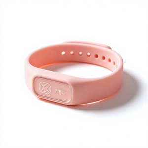 Pulseras de Silicona Fabricadas en Fábrica con Chips RFID NFC N213 215, Mini Etiqueta Personalizable con Logotipos, <span class=keywords><strong>Tarjeta</strong></span> de Membresía Impermeable, Pago Empresarial - Product Image 3