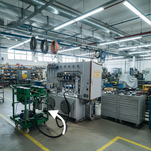 เครื่องกรองน้ำมันเกียร์ความหนืดสูง ระบบกรองน้ำมันแบบสุญญากาศสำหรับทำความสะอาดน้ำมันข้นและกำจัดสิ่งสกปรก - Product Image 2