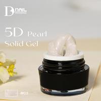 Gel Solide 5D Perle OEM Usine 8ml Gel Sculpture Fleur 5D Gel de Gravure 3D Très Façonnable Texture Gelée Gel de Modelage