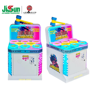 Machine de jeu d'arcade à monnayeur Whack-A-Mole à prix bas pour enfants, jeu de marteau à monnayeur - Product Image 1