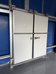 Réfrigérateur à <span class=keywords><strong>porte</strong></span> <span class=keywords><strong>coulissante</strong></span> automatique avec coque de sécurité à basse température, congélateur pour la conservation de la viande - Product Image 5