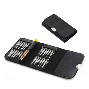 Kit d'outils de réparation de téléphones, tournevis de précision domestique 25 en 1 meilleur, kit de réparation de téléphones portables, portefeuille de smartphone, outils de réparation de tournevis - Product Image 2