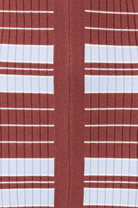 Abito midi da donna <span class=keywords><strong>in</strong></span> <span class=keywords><strong>maglia</strong></span> a costine a blocchi di colore, <span class=keywords><strong>vestito</strong></span> a <span class=keywords><strong>maglia</strong></span> aderente <span class=keywords><strong>con</strong></span> collo a polo e <span class=keywords><strong>spacco</strong></span>, abito casual a maniche lunghe - Product Image 4