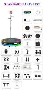 Portátil boda Overhead <span class=keywords><strong>360</strong></span> Photo Booth telón de fondo automático Photo Booth <span class=keywords><strong>Sky</strong></span> <span class=keywords><strong>360</strong></span> Video Camera Booth - Product Image 3