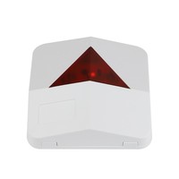 Luz Estroboscópica LED de Indicación Remota para Alarma Contra Incendios Convencional SL-05T, Destello Rojo, Color Blanco, Policarbonato, 24VDC, 2 Años de Garantía