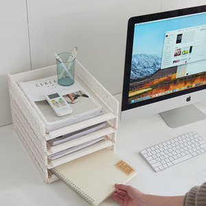 Bán Buôn T Áo Sơ Mi Thư Mục Quần Áo Lật Gấp Nhựa PP Giá Tủ Quần Áo Lưu Trữ Tủ Quần Áo Tổ Chức T-Shirt Gấp Hội Đồng Quản Trị - Product Image 3