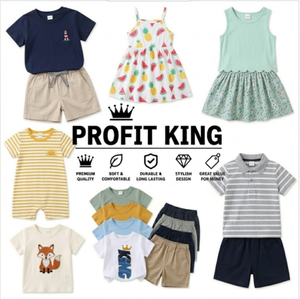 Conjuntos Deportivos de Verano para Niños, Ropa de Manga Corta que Absorbe el Sudor, Mezcla Aleatoria, Entrega Mixta Disponible - Product Image 1