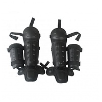 Protège-jambes tactiques robustes en EVA, protection professionnelle pour tibia, genou et cheville, plaque rigide, fermeture à boucle