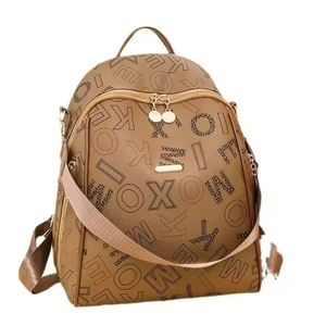 Mochila Cruzada de Moda para Mujer, Estilo PU con Letras y Cierre de Cremallera - Product Image 5