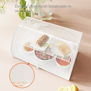 Gabinete de Almacenamiento de Cocina Multicapa con Apertura a la Izquierda, Alacena Transpirable y Estante Metálico para el Hogar, para Vajilla en Zonas Rurales - Product Image 4