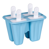 Moule à sucettes glacées en silicone durable à 4 trous et 6 trous à 9 trous pour bricolage plateau à crème glacée et baril à sucettes glacées